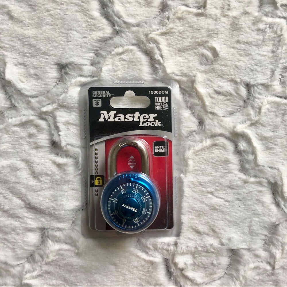 Combination lock - free with purchase